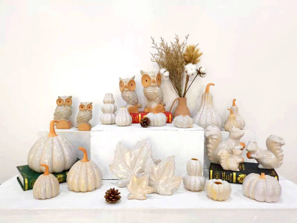 Harvest festival ceramic decor